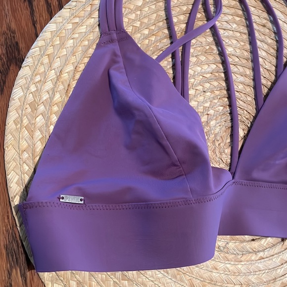 Pink Victoria’s Secret’s Strappy Comfy Bralette Size Medium - Picture 3 of 8